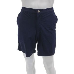 uomosport Mens Sports Shorts Dark Blue Polyamide Lycra Size L